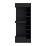 Glen Lyon Bar Cabinet, Living Room, Black