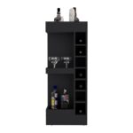 Glen Lyon Bar Cabinet, Living Room, Black - Image 4