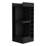 Glen Lyon Bar Cabinet, Living Room, Black - Image 5