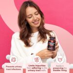 Potent Cranberry Gummies 1500mg with D Mannose Urinary Tract Health for Women Men Urinary Flush Bladder Fast Acting Support Supplements with Hibiscus Powder 180 Count - Image 2