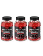 Potent Cranberry Gummies 1500mg with D Mannose Urinary Tract Health for Women Men Urinary Flush Bladder Fast Acting Support Supplements with Hibiscus Powder 180 Count