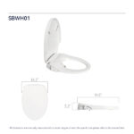 Smart Bidet Toilet Seat Adjustable Heated Seat with Water Temperature and Pressure Adjustment Portable Bidet with Automatic Nozzle Cleaning[Unable to ship on weekends] - Image 4