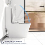 Smart Bidet Toilet Seat Adjustable Heated Seat with Water Temperature and Pressure Adjustment Portable Bidet with Automatic Nozzle Cleaning[Unable to ship on weekends] - Image 7